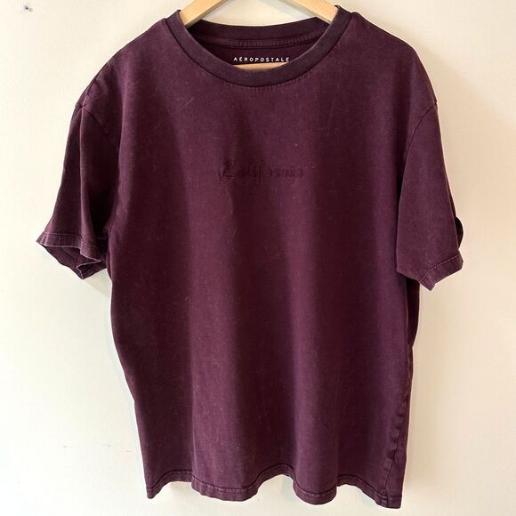 Aeropostale Other - Aeropostale Men's T-Shirt "California" Maroon Size Medium M